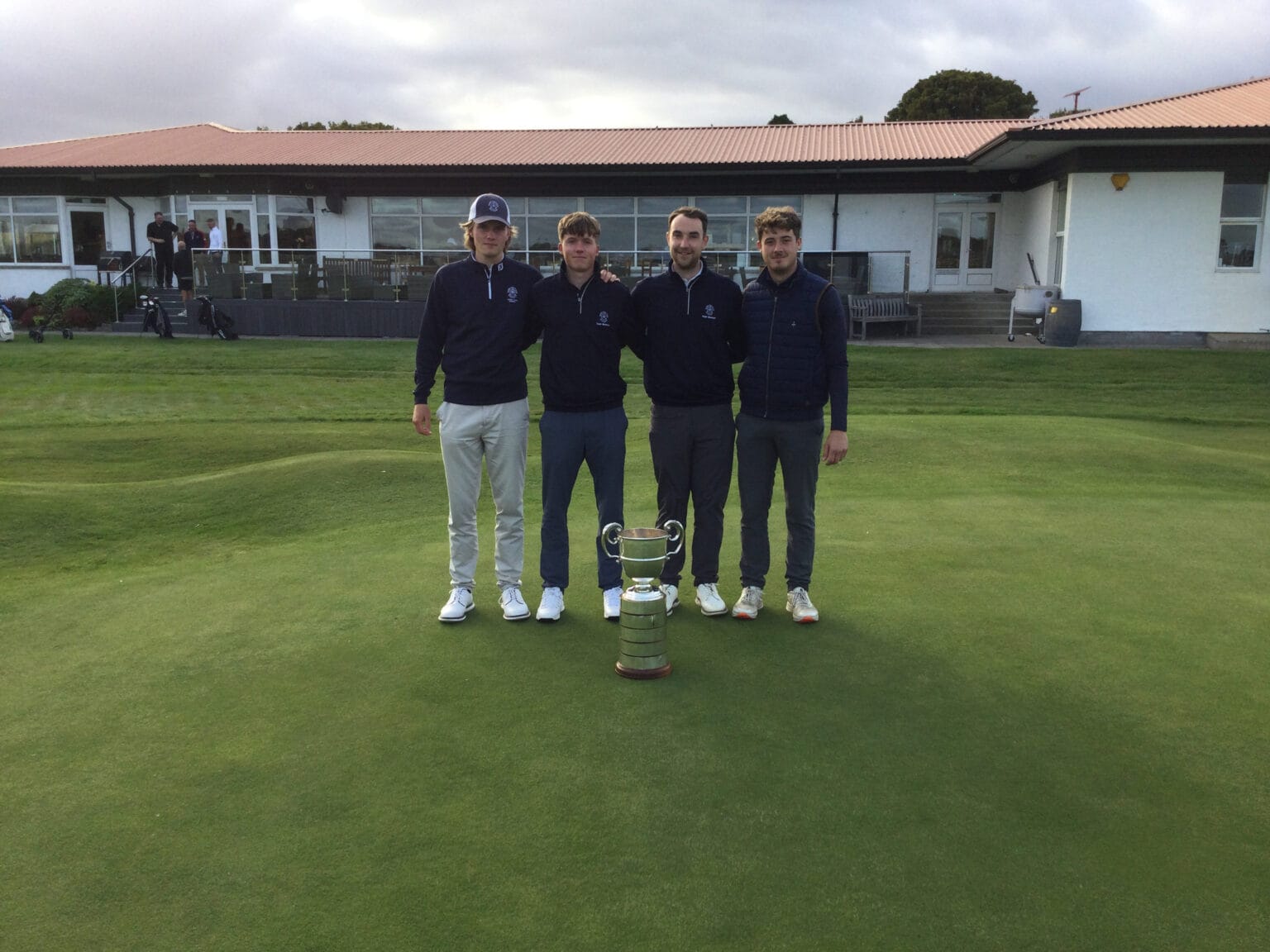 Gents Northern Counties Cup 2026 Winners: Scott Brown, Fraser Brown, Scott Lawrie, Alex McGillivary - Nairn Team 1